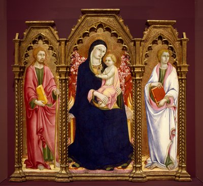 Madone et Enfant avec Saints Jacques le Majeur et Jean l